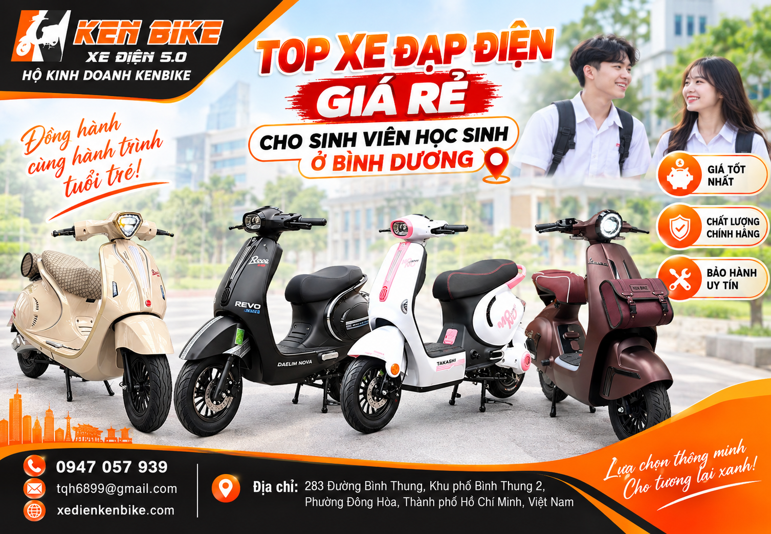 Top Xe Đạp Điện Giá Rẻ Cho Sinh Viên Học Sinh Ở Bình Dương