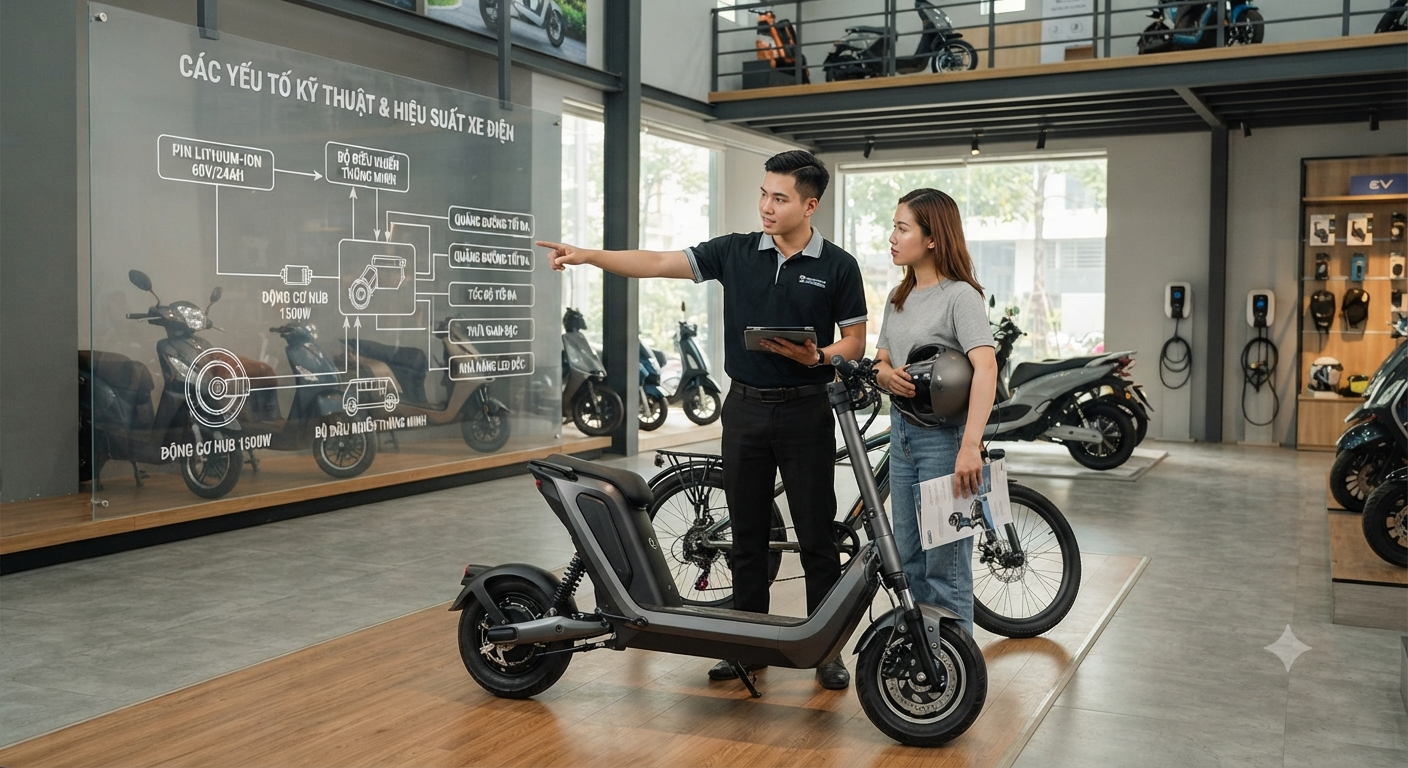 Liên kết các yếu tố kỹ thuật để chọn xe tối ưu
