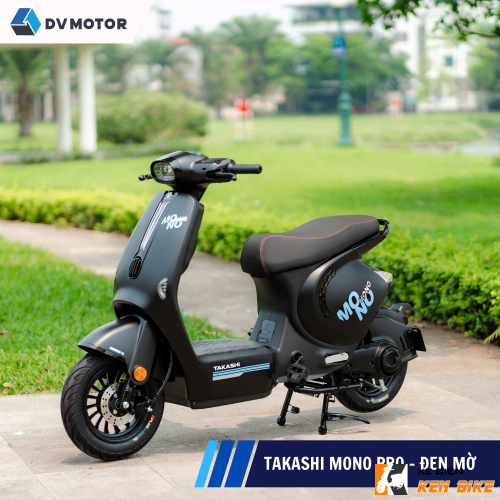 Xe điện Takashi Mono Pro màu đen mờ