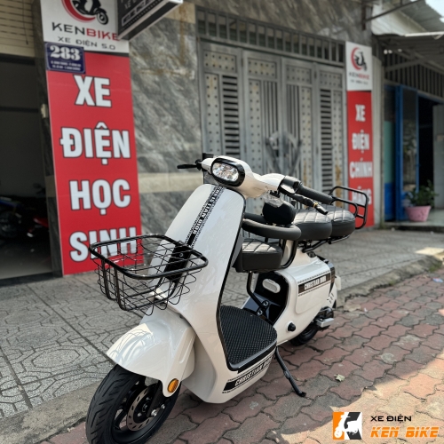 Xe Điện  QJtech VC Trắng Đen