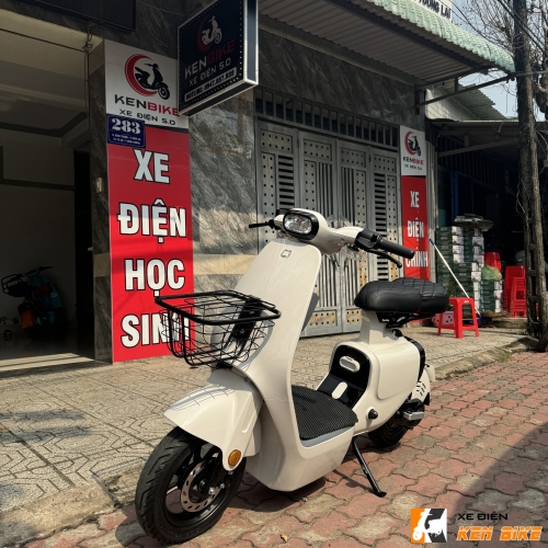Xe Điện  QJtech VC Trắng Đen