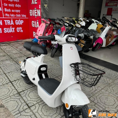 Xe Điện  QJtech VC Trắng Đen