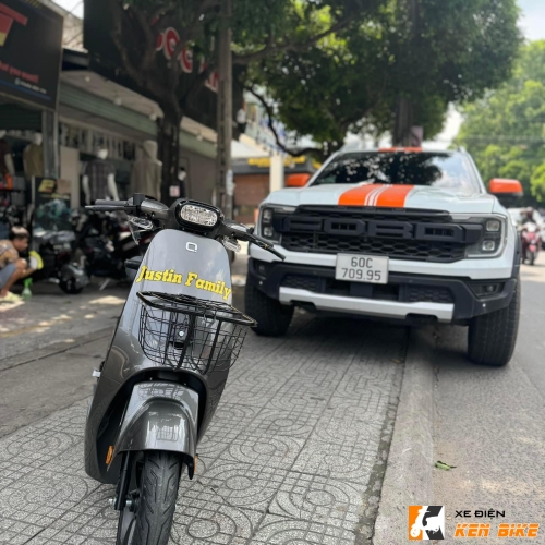 Xe Điện QJtech VC Xám Ghi