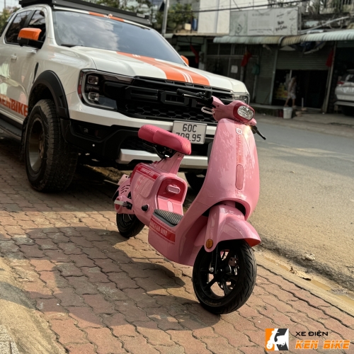 Xe Điện QJtech VC Hồng Baby