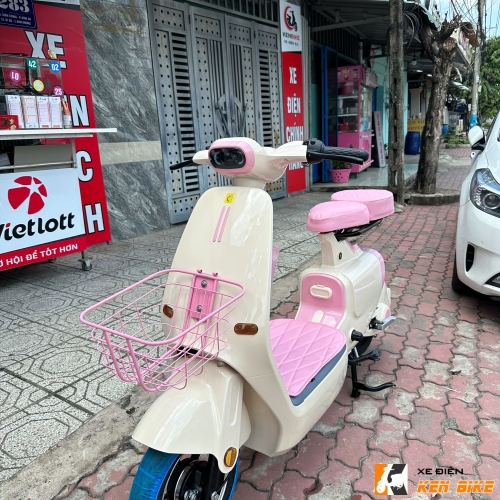  Xe Điện Dylexe K1 Hồng Sữa 