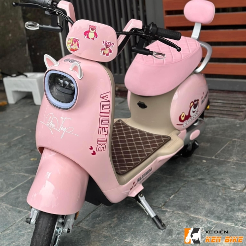 Xe Điện Q10 Hồng Baby