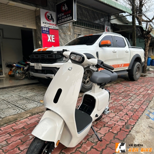 Xe Điện  QJtech VC Trắng Đen