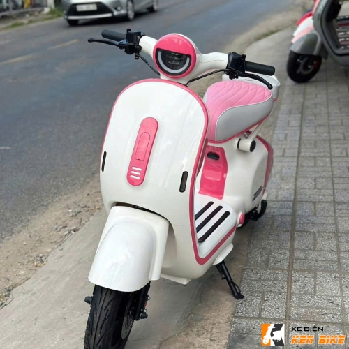 Xe điện Dylexe X1 Trắng phối hồng