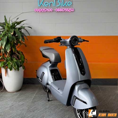 Xe Điện Vespa Dior  màu xám