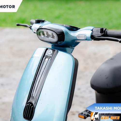 Xe điện Takashi Mono Plus - màu xanh băng