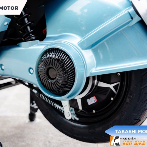 Xe điện Takashi Mono Plus - màu xanh băng