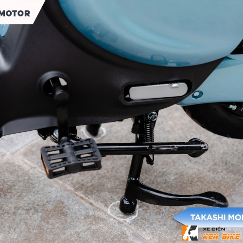 Xe điện Takashi Mono Plus - màu xanh băng