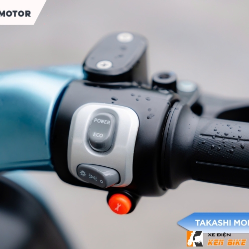 Xe điện Takashi Mono Plus - màu xanh băng
